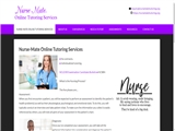 Nurse-Mate™ Online Tutoring Services Main Page
