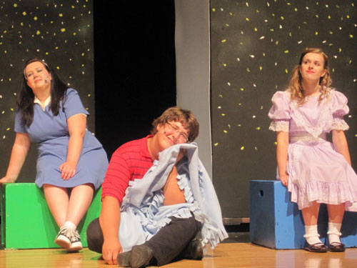 Cast of "You're a Good Man, Charlie Brown"