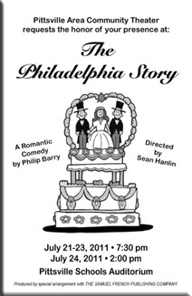 Poster for "Philadelphia Story"