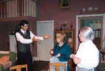 Actors take the stage in "Arsenic and Old Lace".