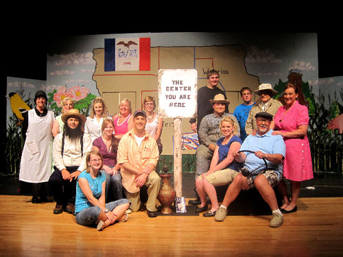 Cast of "Leaving Iowa"