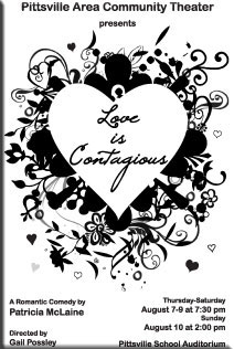 "Love is Contagious" poster