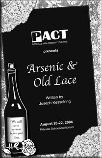 "Arsenic & Old Lace" poster