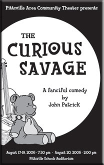 "The Curious Savage" poster